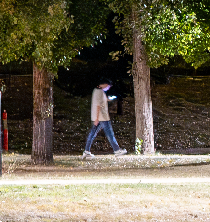 image of person - ran through denoising software